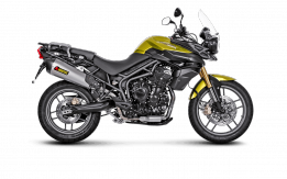 Akrapovic Slip-on Line Titanium met E-keur Triumph Tiger 800 XC/XR/XRx/XCx/XRT/XCA 2011 - 2016